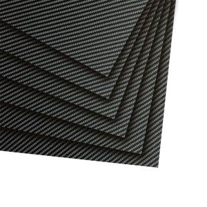 Wholesale Good Stability 100% Carbon Fiber Sheet Laminate Plate Panel 3K Twill Matte Finish from china suppliers
