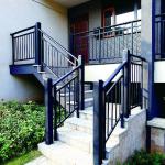 OEM Contemporary Aluminum Stair Railing Rustproof Easy To Install