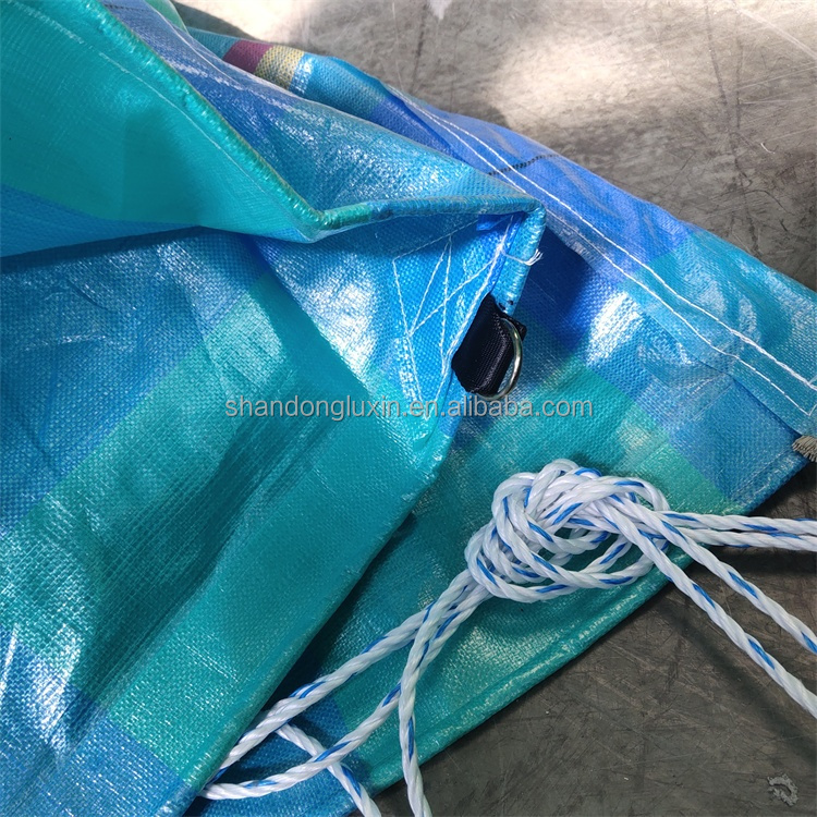 Density 6*6-16*16 PE Tarpaulin for Heavy Duty Truck and Cargo Cover Protection