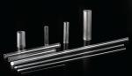 Optical Polished Sapphire Glass Tube Cylinder Lens Tube / Rod High Temperature