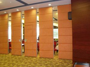 Wholesale Soundproof Hanging System Office Partition Walls / Acoustic Folding Doors from china suppliers