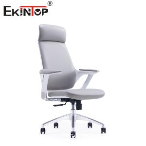 Wholesale Wholesale Comfortable 360 Degree Swivel White Office Leather Chair BreakRoom Chairs from china suppliers