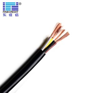 Wholesale H03VV-F / RVV 3 * 0.5 Sq Industrial Electrical Cable UV Resistance VDE from china suppliers