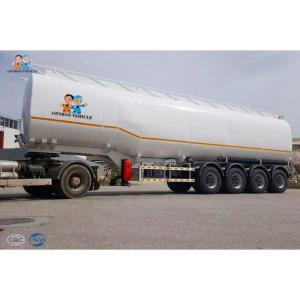 Wholesale Round Shaped 4 Axles 8000KGS 40000L Fuel Truck Trailer from china suppliers