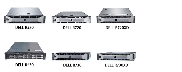 Intel Xeon CPU Rack Server Used Poweredge R740xd2 R740xd R740 R640 R730 for Computing