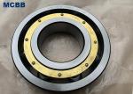 Chrome Steel Angular Contact Ball Bearings High Strength Anti Rust