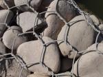 Galvanized Wire Stone Gabion Boxes Machine 80*100mm Galvanised Steel Mesh