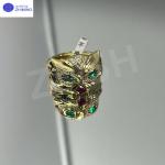 Premium Custom Lab-Grown Colored Sapphire Gemstones Jewelry Rings Processing
