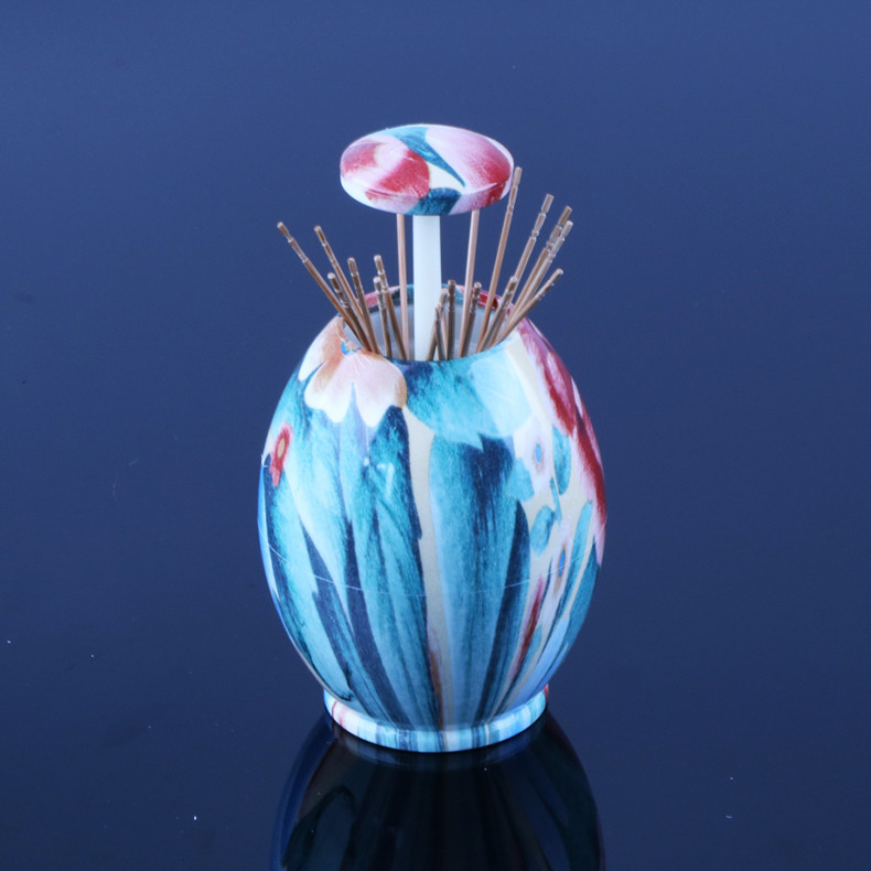 Round 10cm Height Toothpick Holder Dispenser 7.5cm Width