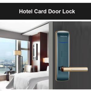 Wholesale Zinc Alloy Black Color Smart Key Card Door Locks for Hotel Motel Airbnb from china suppliers