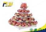 OEM ODM Cardboard Cake Display Stand Digital Printing Environmental Protection