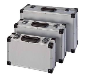 Wholesale 3 In 1 Aluminum Hand Tool Boxes ABS Light Weight Silver from china suppliers