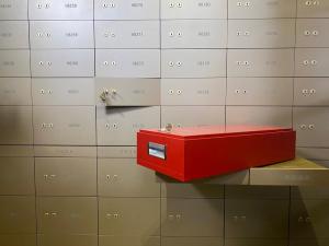 Wholesale UL Certificate lock Aluminum Alloy Plate Bank Safe Deposite Box With Golden Color from china suppliers