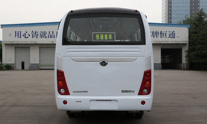 CKZ6605N5 CNG Bus With 26 Passengers 69km/h Top Speed