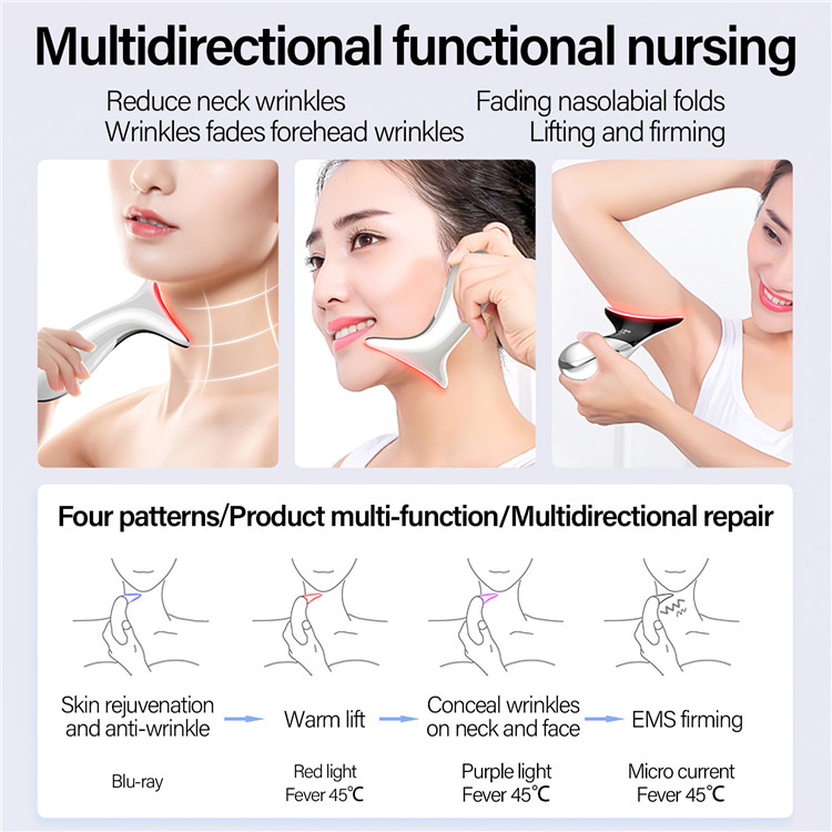 High Frequency Vibration Neck Wrinkle Remover Multifunctional