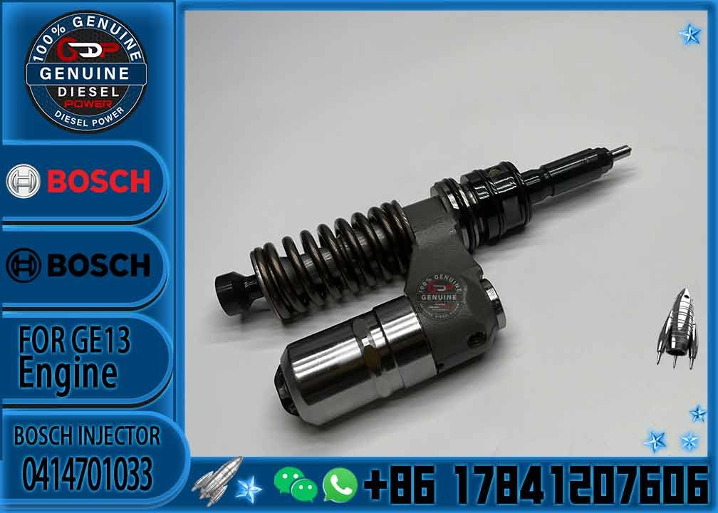 High Quality Diesel Common Rail Injector 0414 701 033 0414701033
