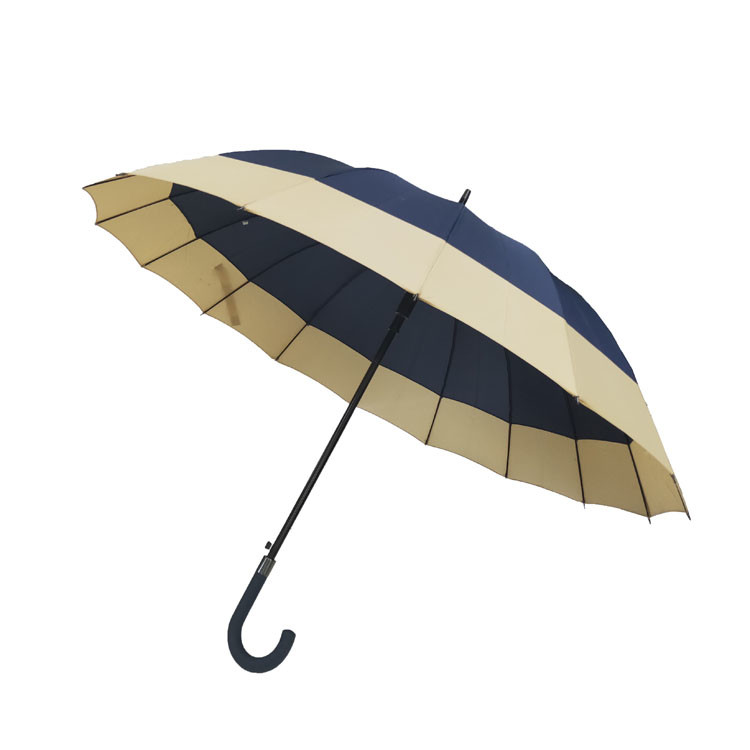 Digital Printing J Shape 25"*16K Automatic Rain Umbrella