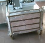 mirrored bedroom chest dresser table furniture