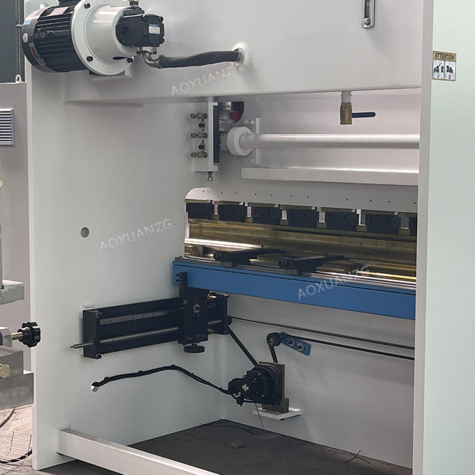 80T 2500MM Double Servo Motor Hydraulic Press Brakes Folding Synchronized