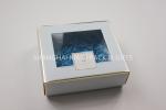 Transparent Window Folding Cardboard Gift Boxes , Collapsible Gift Boxes With