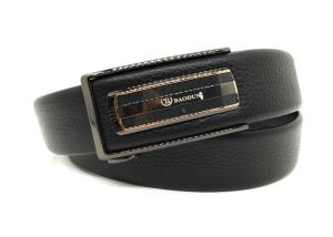 Wholesale OEM Men Cowhide Genuine Leather Belt Automatic Buckle Ratchet from china suppliers