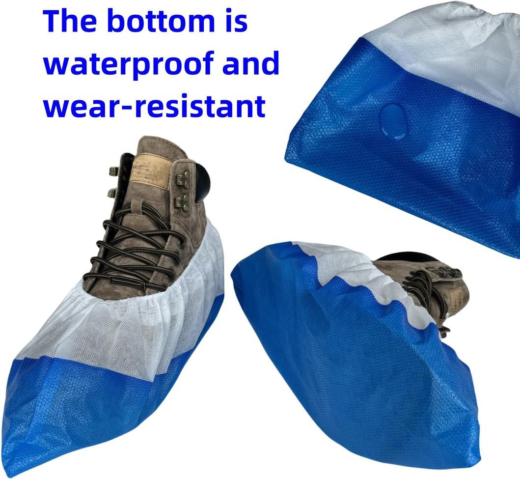 Handmade or Machine-Made Light-Weight Disposable Plastic PE CPE Shoe Cover