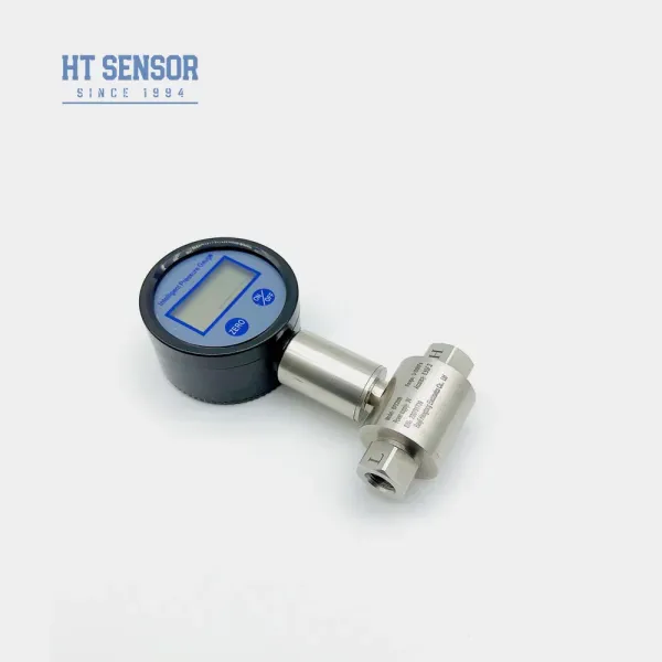 9V Battery Powered Digital Differential Pressure Gauge Pressure Sensor Transmitter Manufacture