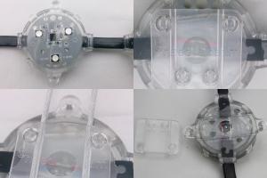 Wholesale Steel Wire installation 45mm Light RGB IC SM16716 Waterproof IP67 from china suppliers