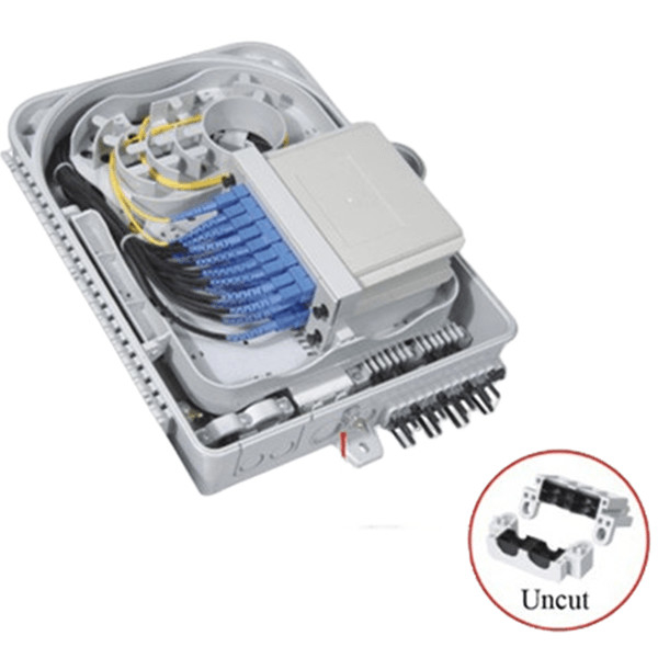 16F 1x16 Fiber Optic Splitter Box Waterproof Wall Mount Splitter IP66