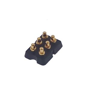 Wholesale Pitch 2.00mm Spring Loaded Pogo Pin Connector Magnetic 2x3P Male Gender from china suppliers