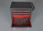 Red & Black Metal Premium Tool Chest Professional Movable Tool Cabinet