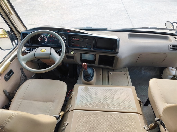 23 Seater Used Diesel Van , TOYOTA 2nd Hand Mini Bus