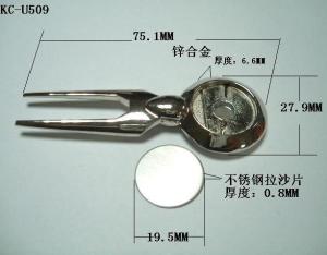 Wholesale Epoxy Resin, zinc alloy sterling silver metal golf divot tools from china suppliers