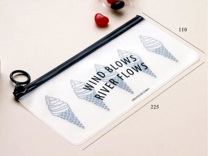 Soft Zipper Invoice Bill Bag, Pen Pouch Pen Bag,Pencil Pouch Stationery Bag Zipper Fabric Pockets Coupon Receipts Bills