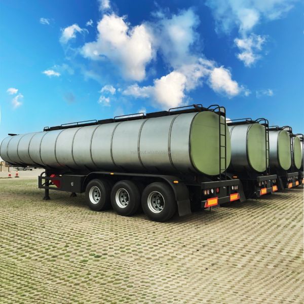 BPW Axle 12t Mechinical Suspension Insulated Tanker Trailers