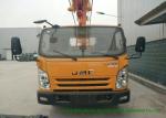 JMC Knuckle Boom Truck Mounted Aerial Work Platform , 18 Meter Bucket Lift Truck