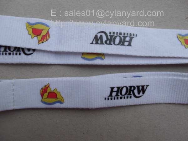 polyester lanyard with detachable buckle release