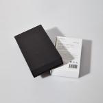 Custom Logo Book Shaped Flip Cardboard Gift Packaging Box With Magnet For Phone
