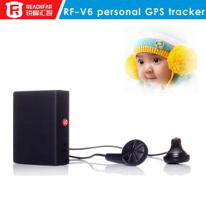 China Hidden gps personal tracker for kids/child gps tracker rf-v6 gps tracker with sos button on sale