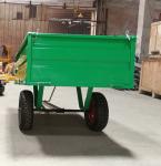 2WCART- 2Wheel 17cubic. Utility Cart Trailers; Garden Trailer Tow Behind ATV;