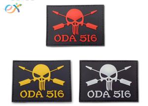 Wholesale US Navy SEALs PVC Rubber Patch Spartan Tactical Morale 3D Velcro Armband from china suppliers