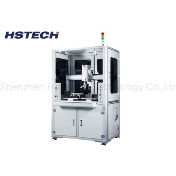 Double Y Working Platform 5 Axis Floor-standing Automatic Soldering Robot with Hiwin Linear Guide for PCB Soldering