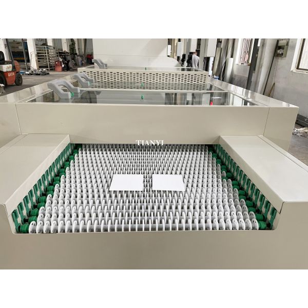 Ceramic Scrubbing Polishing Machine Brushing Equipment For Ceramic PCBs