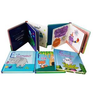 Wholesale Reusable Hardbound CMYK Color Cardboard Book Printing from china suppliers