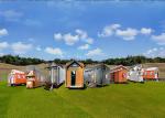 Camping Travel Trailer Integrated Prefabricated Tiny House Prefab Light Steel