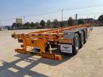 40 Feet Skeletal Semi Trailer 30ton 3 Axles Semi Trailer