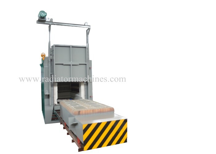 Natural Gas Fired Bogie Hearth Furnace Customized Size Stable Performance