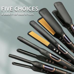 Wholesale PTC Heating Hair Curler Flat Iron Ceramic Tools Hair Straightener from china suppliers
