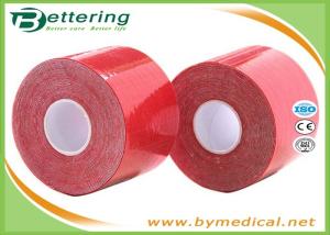 Wholesale Hot sell kinesiology Kinesio Tape / Pure cotton,Waterproof/Sports Safety Red Colour from china suppliers