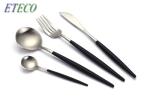 Stainless Steel Dinnerware Hotel Using Wedding Cutlery Kraft Box Packed
